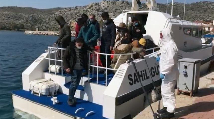 12 g&ouml;&ccedil;men kurtarıldı