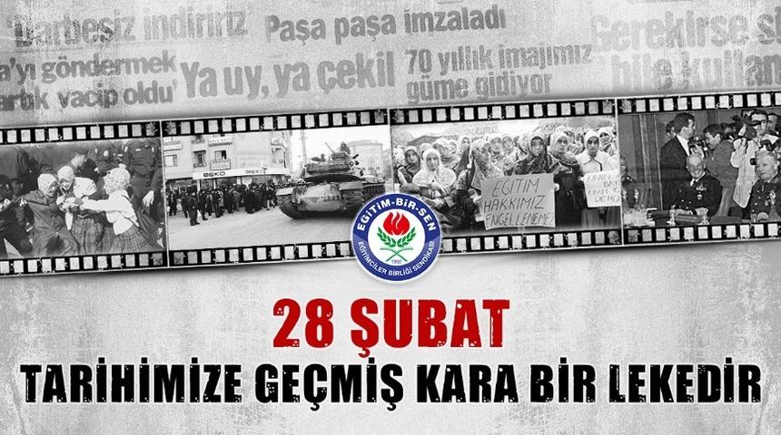 Eğitim-Bir-Sen’den 28 Şubat açıklaması