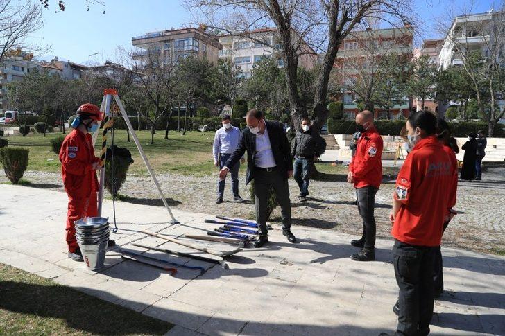 Başkan Örki, hafta sonu mesaisinde çalışmaları yerinde inceledi G2