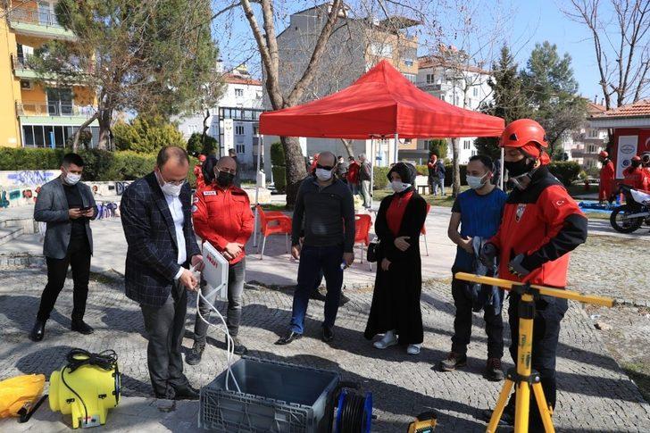 Başkan Örki, hafta sonu mesaisinde çalışmaları yerinde inceledi G4