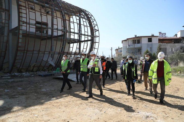 Başkan Örki, hafta sonu mesaisinde çalışmaları yerinde inceledi G5