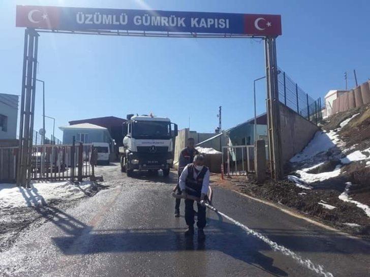 Üzümlü Sınır Kapısı’nda hummalı çalışma G2