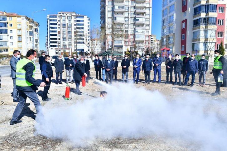Yeşilyurt’ta yangın ve ilk yardım eğitimi G3