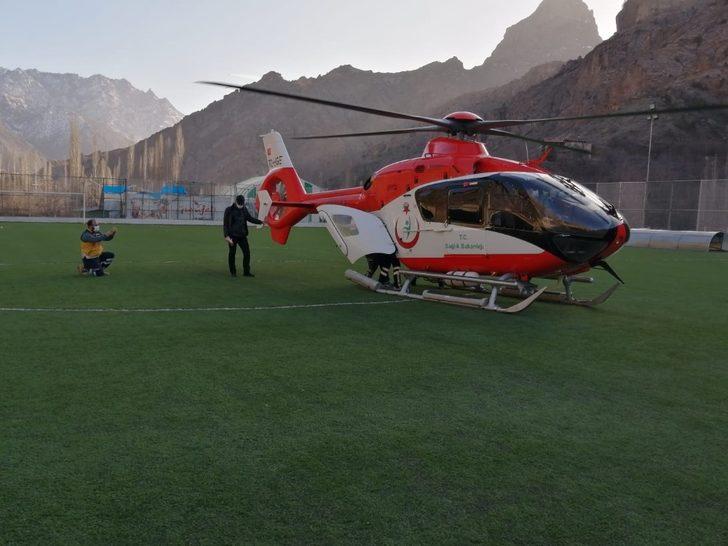 Patpat kazasında yaralandı, ambulans helikopterle Erzurum’a sevk edildi G2