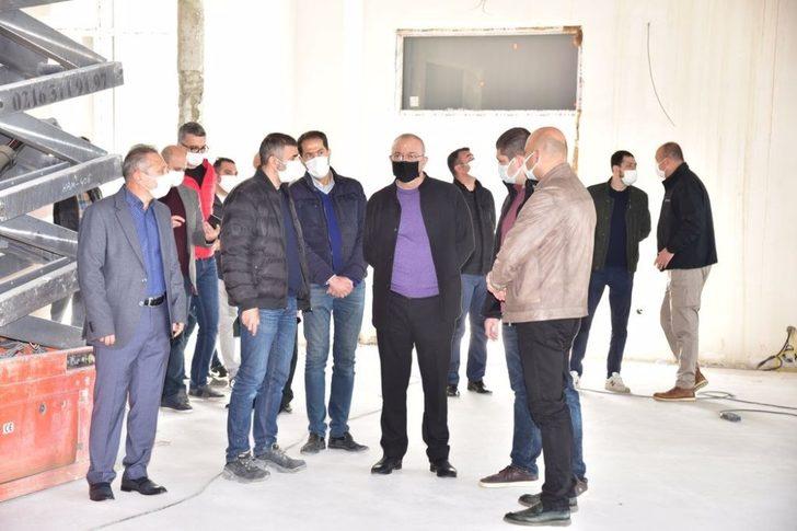 Başkan Ergün dev projeyi yerinde inceledi G3