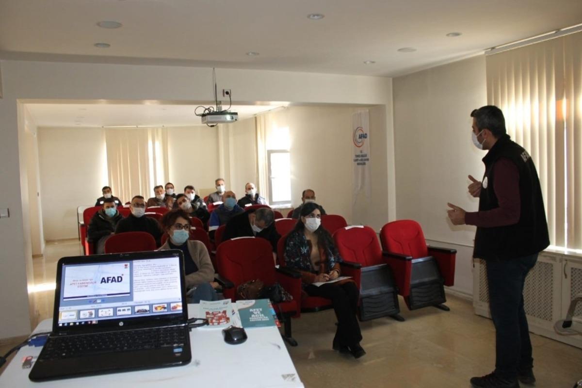 Tunceli&rsquo;de  &lsquo;Afet Eğitim Yılı Etkinlikleri&rdquo;