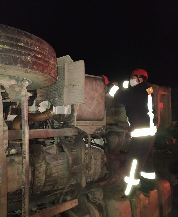 Kırkağaç’ta tanker devrildi: 1 yaralı G5