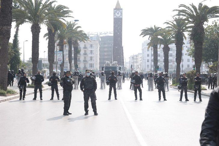 Tunus’ta Ennahda Partisi destekçileri gösteri düzenledi G4