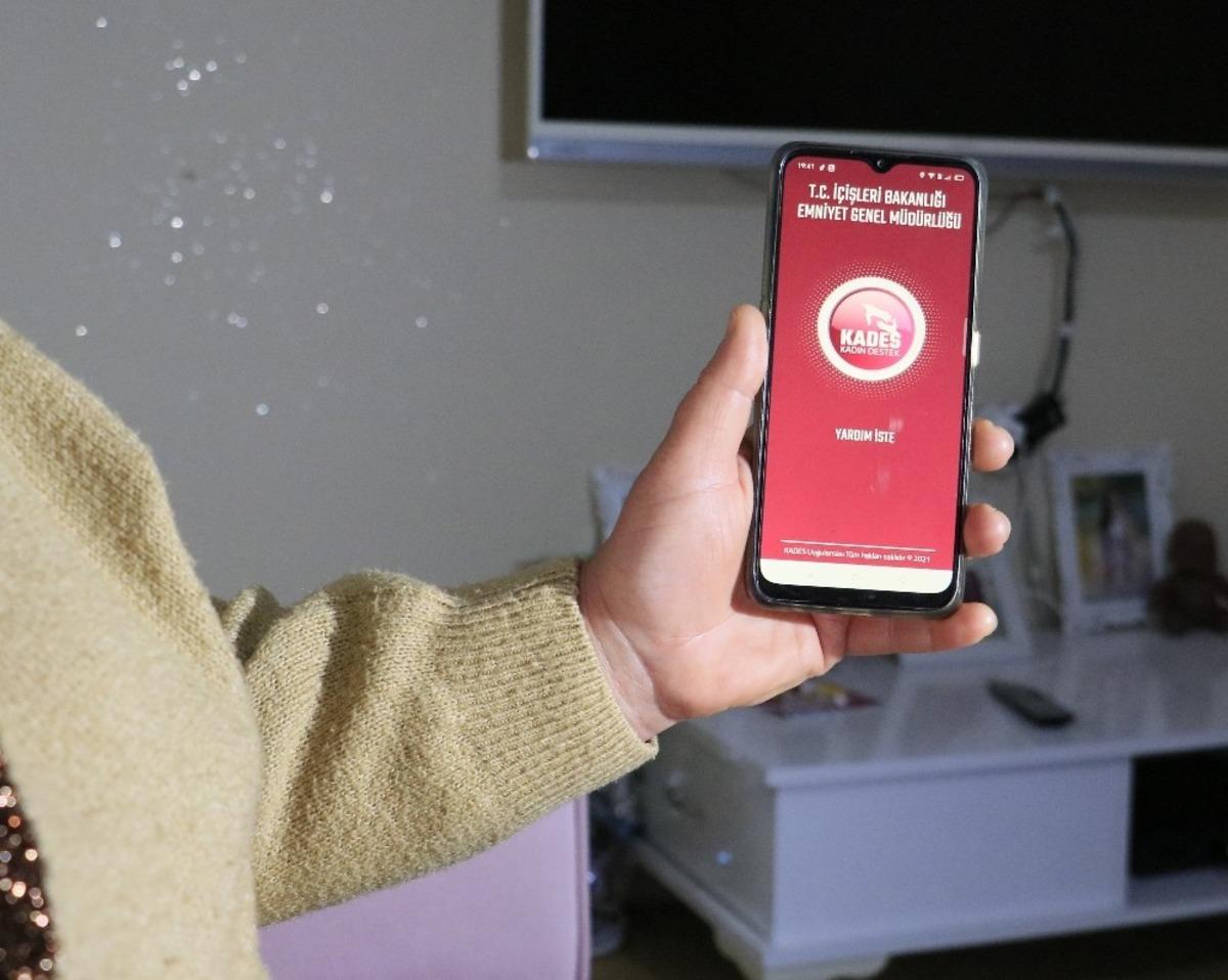 KADES bir kadının daha hayatını kurtardı