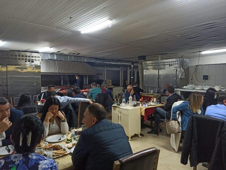 Müşteri kabul eden restoranlara 236 bin 400 lira para cezası G3