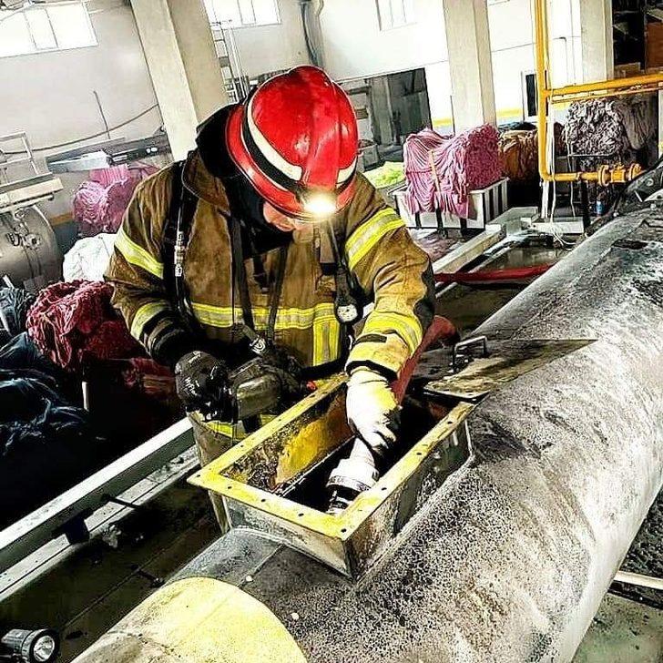 Bursa’da baca yangını korkuttu G3