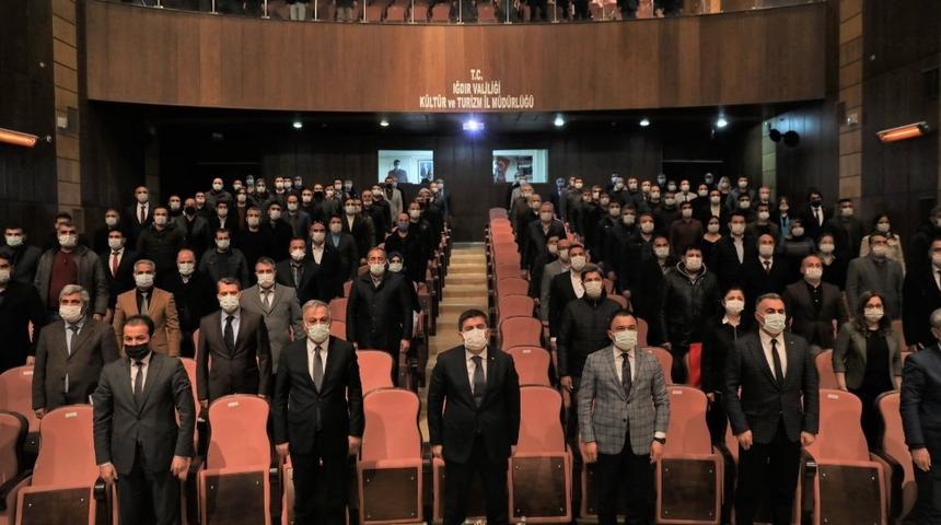 Okul idarecileri ile değerlendirme toplantısı yapıldı