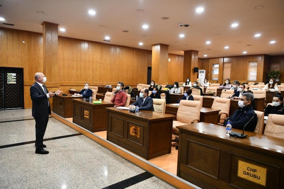 Mamak Belediyesi personeli otopark y&ouml;netmeliği konusunda bilgilendirildi