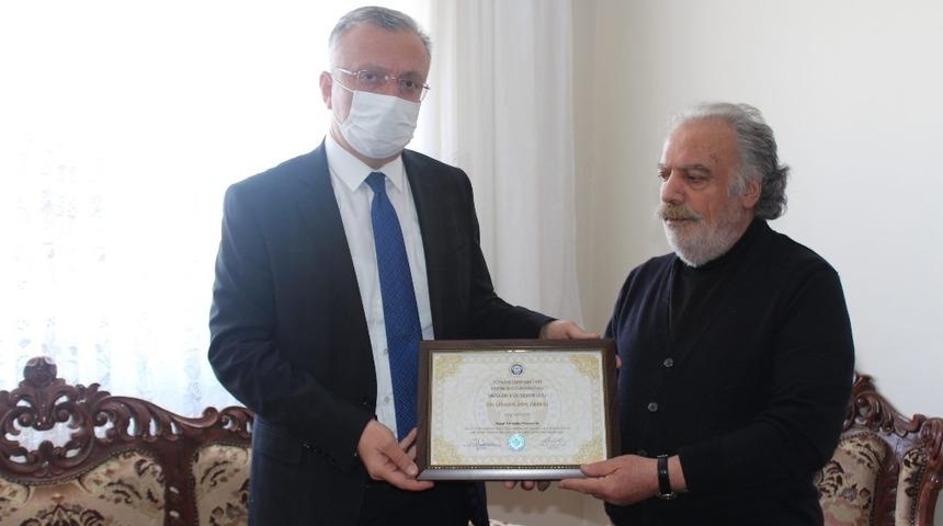 Gara şehidinin üniversite diploması ailesine teslim edildi