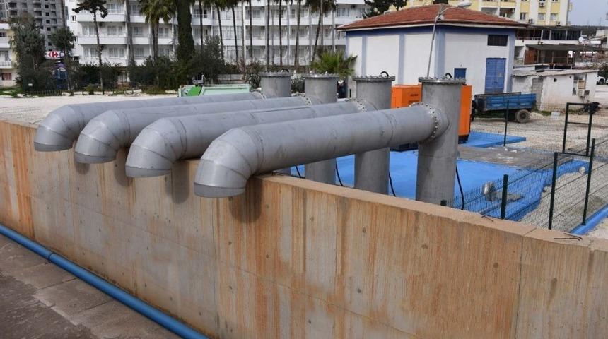 Kızkalesi&rsquo;nde altyapı &ccedil;alışması sona erdi