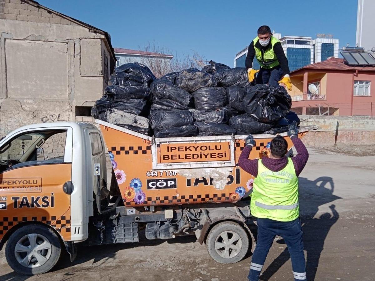 İpekyolu&rsquo;nda temizlik seferberliği