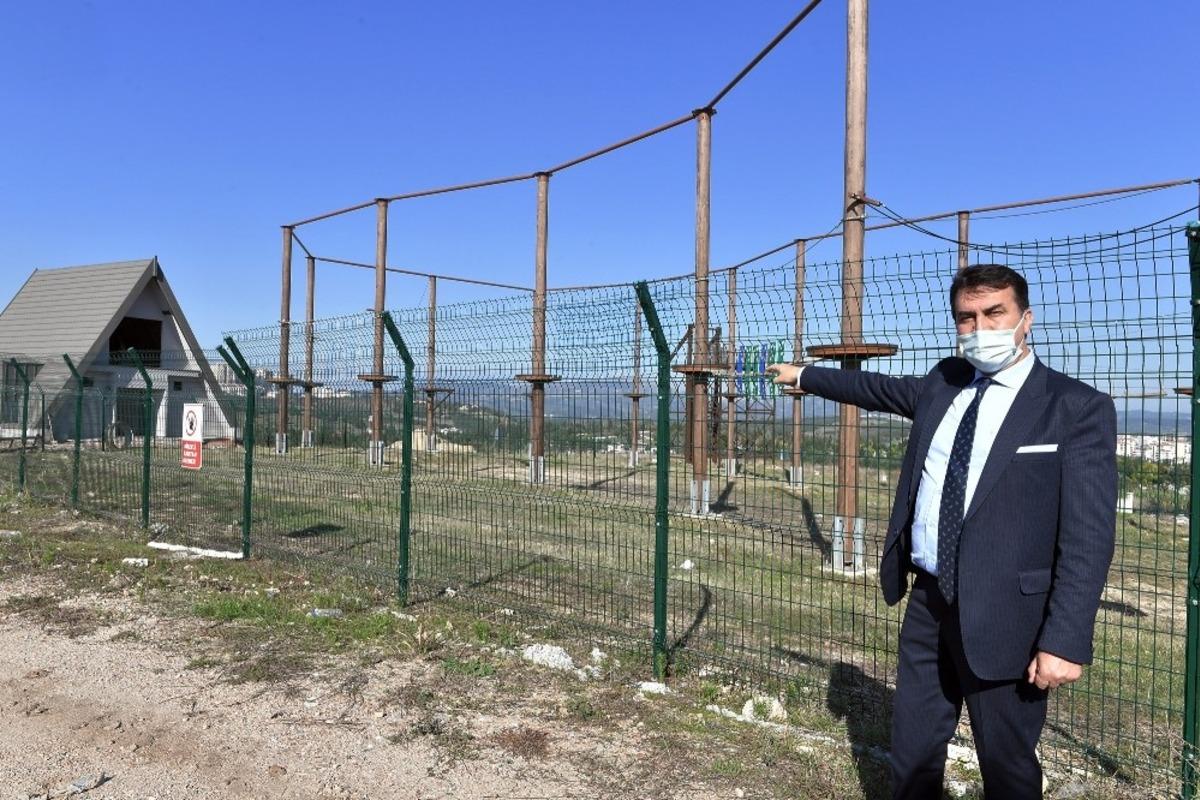 Osmangazi&rsquo;de spor ve eğlencenin adresi Macera Park