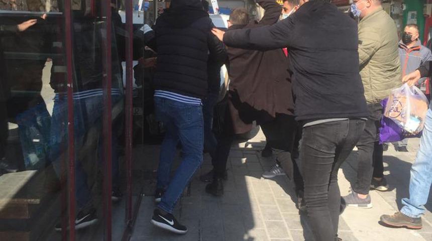 Karak&ouml;y'de kapka&ccedil;&ccedil;ıyı vatandaşlar yakaladı