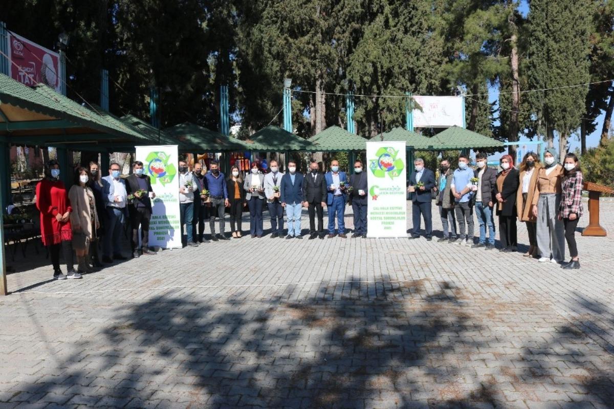 &Ccedil;al&rsquo;da g&uuml;&ccedil;l&uuml; proje: &Ccedil;&ouml;plerimiz &Ccedil;i&ccedil;ek A&ccedil;ıyor