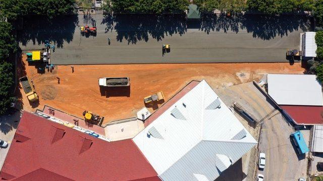 Alanya Belediyesi sıkıştırılmış beton tekniğini ilk kez uyguladı