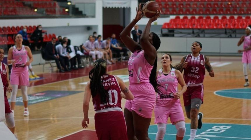 Bellona Kayseri Basketbol ilk kez &uuml;st &uuml;ste kazandı