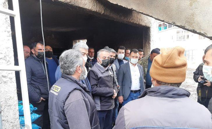 İl Tarım ve Orman Müdürü Şahin, 12 hayvanı telef olan besiciyi ziyaret etti G3