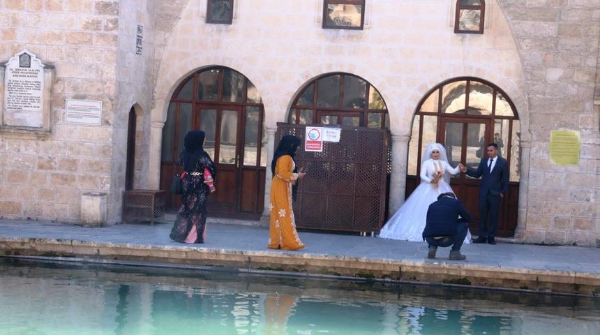 Balıklıgöl kısıtlamalarda fotoğraf platosuna dönüştü!