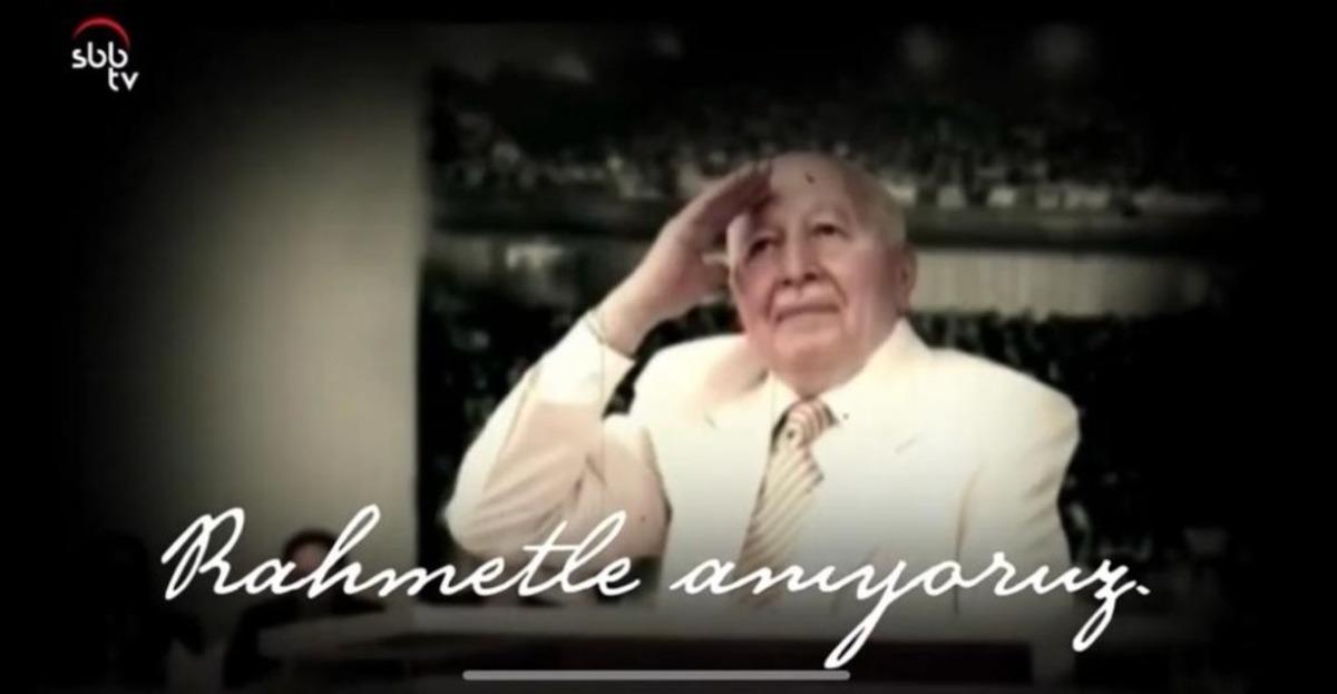 Necmettin Erbakan&rsquo;ı anma programını binlerce kişi takip etti