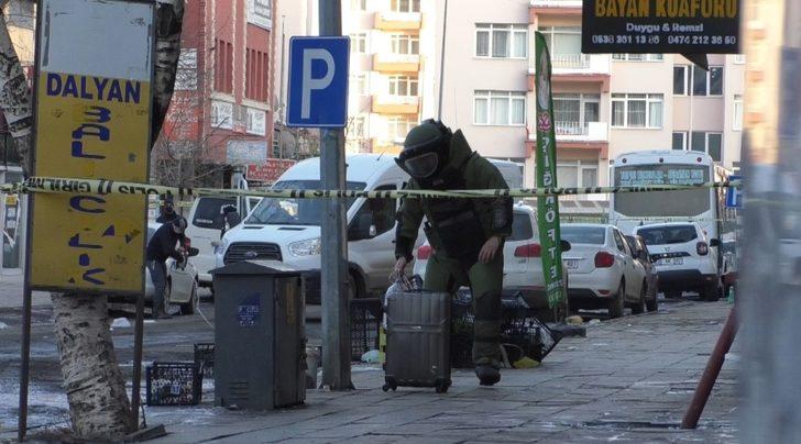 Kars’ta şüpheli valiz fünye ile patlatıldı G5