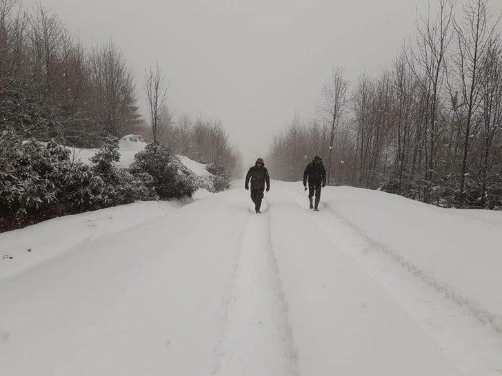 Kaçak avcılar ne kar dinledi ne de yasak G2