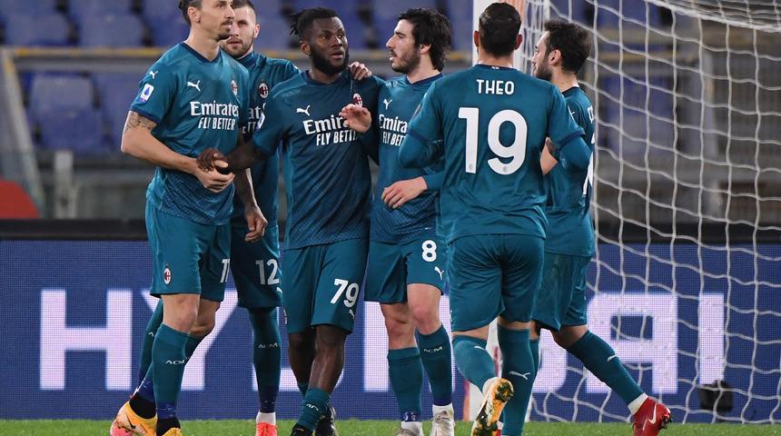 Milan, Roma'yı kuşattı ve seriyi noktaladı!