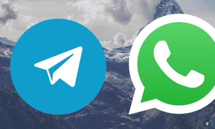 Telegram WhatsApp kullanıcılarına göz dikti 