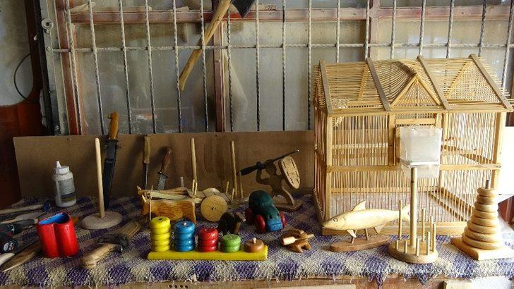 5 yıldır hurdalıktan topladığı metallerden süs eşyaları üretiyor G5