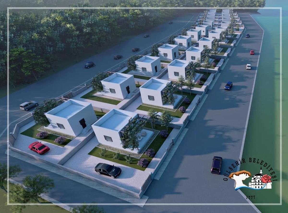 G&uuml;lşehir Belediyesi, Kızılırmak kenarına &ldquo;Hobi Bah&ccedil;esi evleri&rdquo; yapıyor