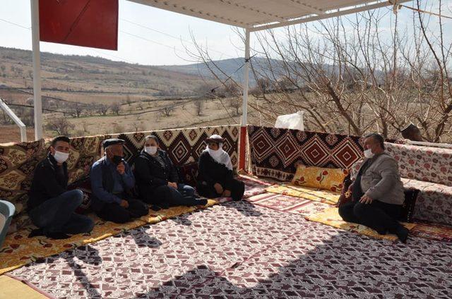 Kaymakam Demir’den şehit ailesine ziyaret