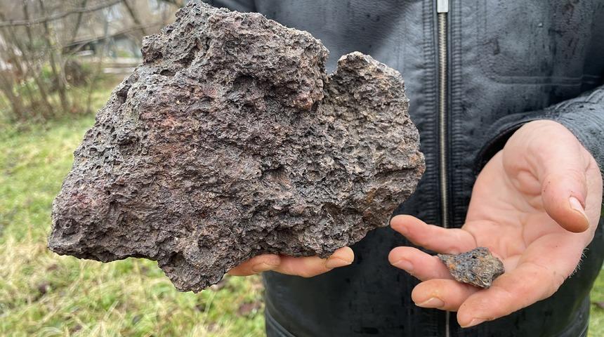 Türkiye bu 'meteor'u konuşmuştu: Gökyüzündeki parlama sonrası gök taşı bulduğunu iddia etti
