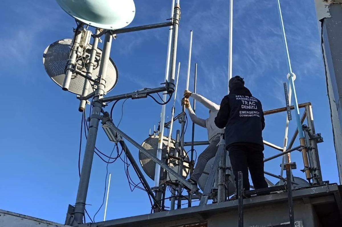 Denizli&rsquo;de afet anında iletişim kesilmeyecek