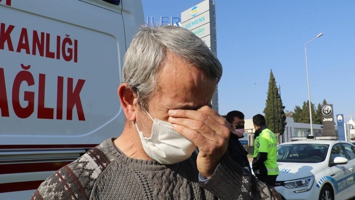 S&uuml;r&uuml;c&uuml;y&uuml; g&ouml;zyaşlarına boğan &ouml;l&uuml;ml&uuml; kaza g&uuml;venlik kamerasında