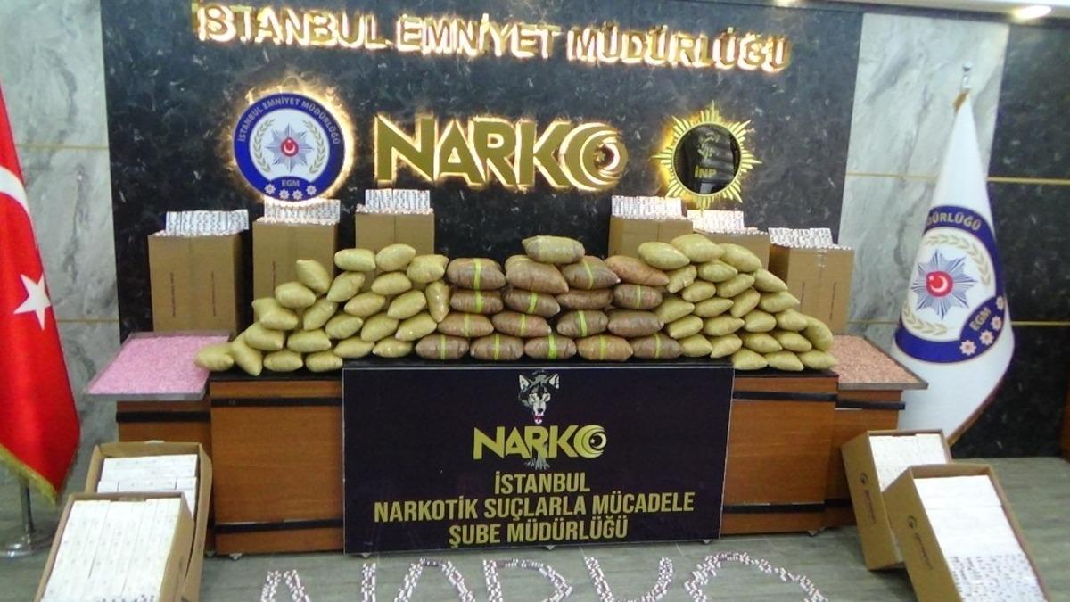 İstanbul&rsquo;da uyuşturucu operasyonu: 781 bin hap ele ge&ccedil;irildi