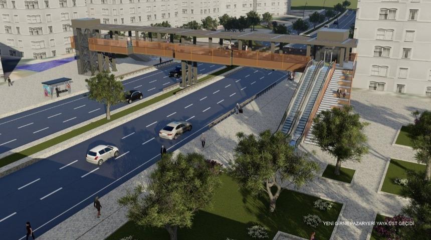 İzmir’de üst geçit projelerine estetik dokunuş