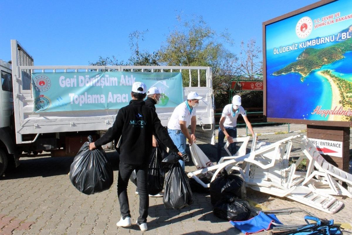 5 ton atık geri kazanılacak