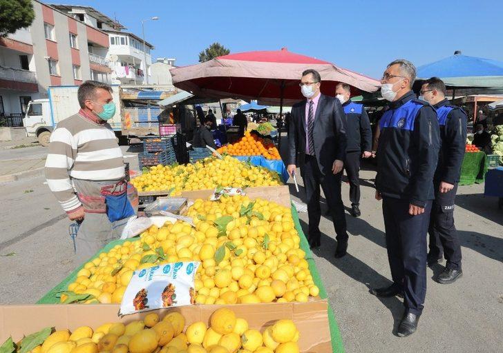 Gaziemir pazarlarında pandemi ve fiyat denetimi G1
