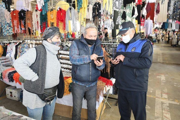 Gaziemir pazarlarında pandemi ve fiyat denetimi G4