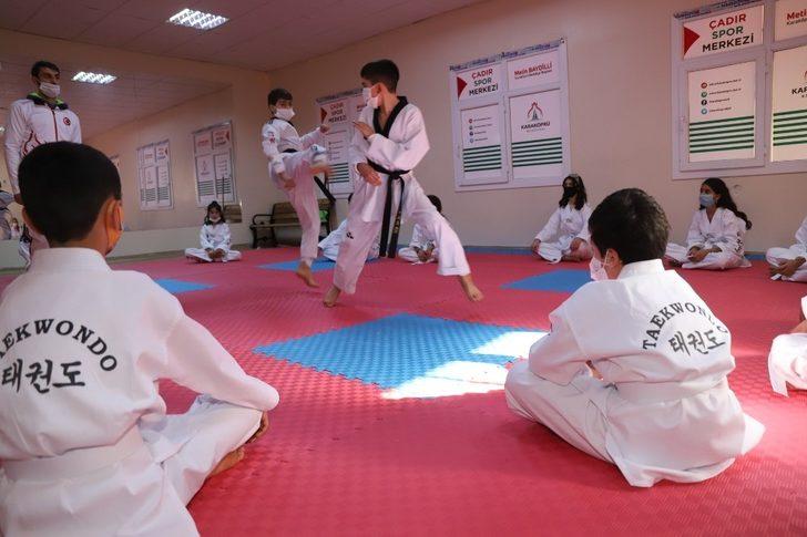 Karaköprü’de tekvando kursuna yoğun ilgi G4