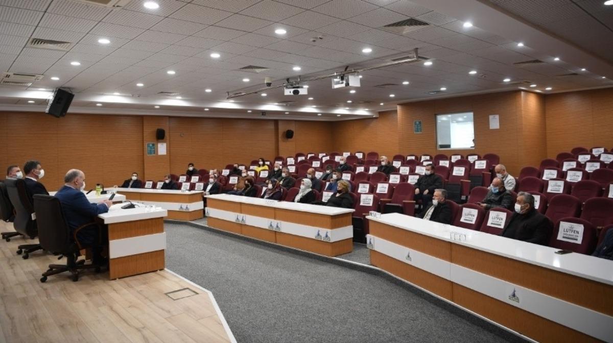 Başkan Kocaman muhtarlarla buluştu