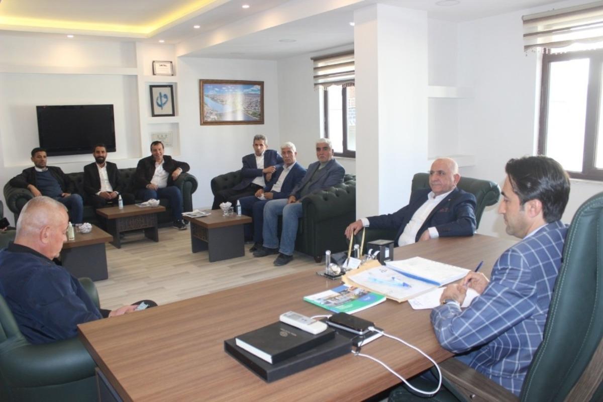 Cizre TSO Başkanı Sevin&ccedil;, muhtarlarla bir araya geldi