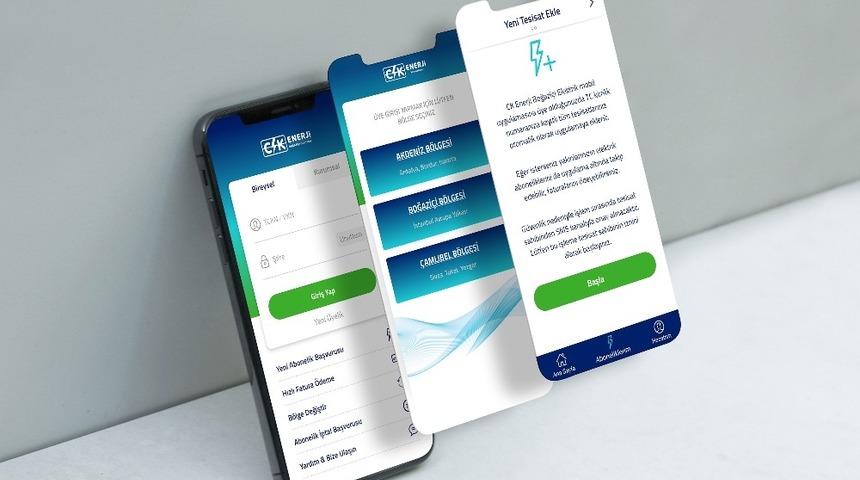 CK Enerji, 7 ildeki elektrik tüketicilerini aynı mobil uygulama çatısı altında buluşturdu