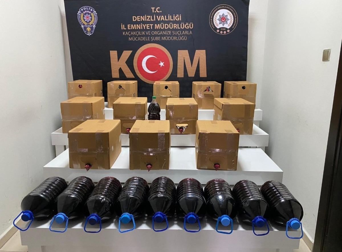 Denizli&rsquo;de 4 alkol ve eşya ka&ccedil;ak&ccedil;ısı yakalandı