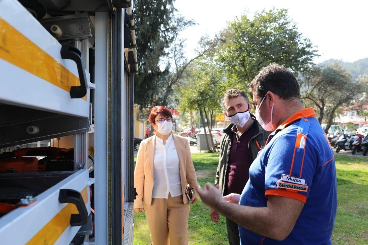 Marmaris&rsquo;te arama kurtarma ekibi kuruldu