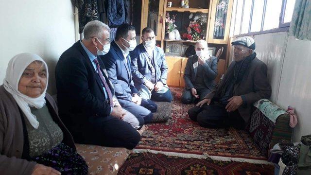Karaman’da AK Parti ve MHP İl Başkanından şehit ailesine ziyaret